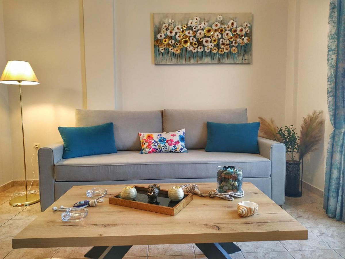 Anemone Bleu-Sea View-200M From Chora Pedestrian Apartment Andros Town Ngoại thất bức ảnh